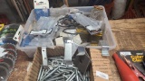 Assorted lot-bolts, eye hooks, screws etc.