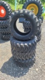 (4) 10-16.5 skidsteer tires