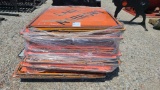 Pallet of construction signs