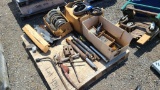 Pallet assorted tools and parts