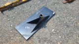 Hitch receiver plate