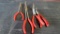 4 piece snap on angled needle nose pliers