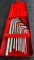 10 piece  snap on metric hex key set