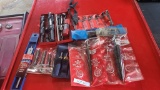 Large lot of Assorted snap on drill bits