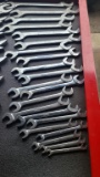 21 piece snap on way angle wrench set