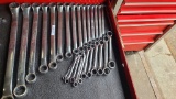 27 piece snap on metric double box wrench set