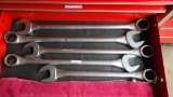 4 piece snap on combination wrench set