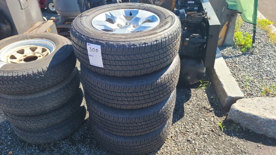 (4) 275/65/18 Tires And Rims