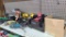 Shelf lot - assorted power tools