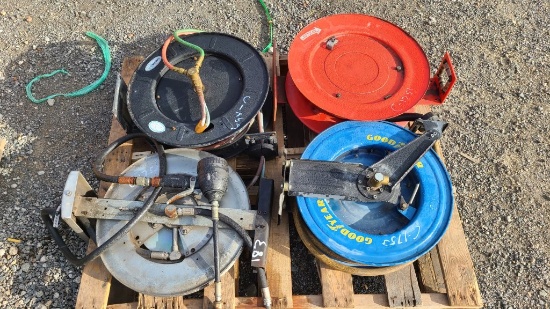4 assorted reels