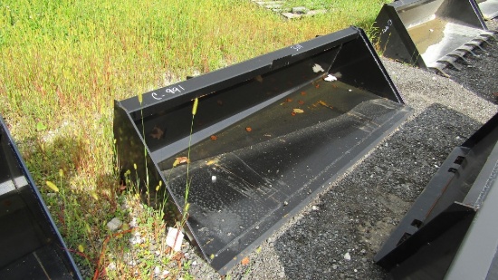 New 78" Skidsteer Bucket