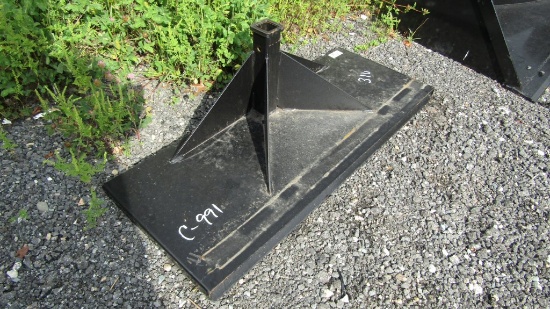 New Skidsteer Hitch Plate