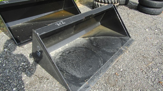 New 60" Skidsteer Bucket