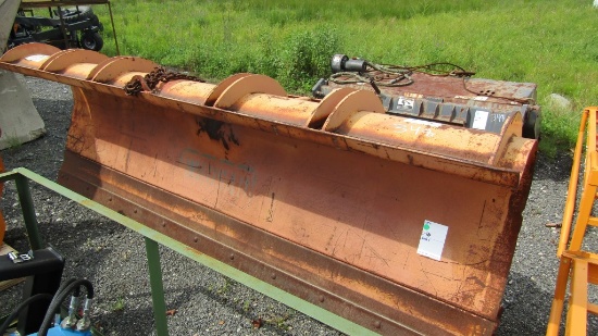 HD Road Plow with Steel Edge
