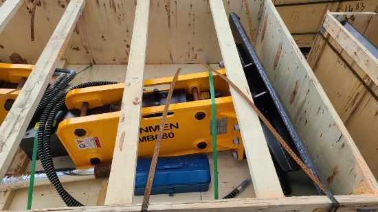 Hamnen hmb680 hydraulic hammer
