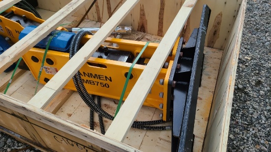 Hanmen hmb750 hydraulic hammer