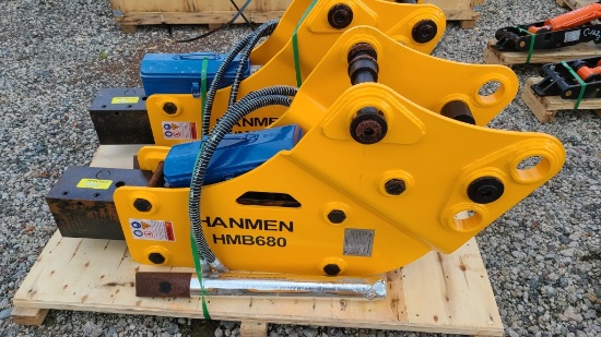 Hanmen hmb680 hydraulic hammer