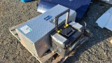 Diamond plate truck box, tool box