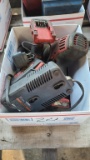 Box lot - 2x milwaulkee drill and charger