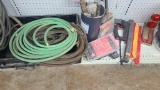 Lot welding hoses, regulators, clamps, hammer