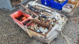 Pallet misc. Tools, pipe benders. Etc