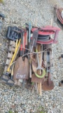Pallet - assorted hand tools