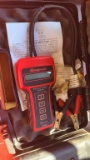 Snap on battery tester