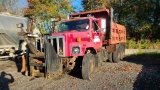 1990 International 2674 Dump Truck With Plow