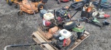 Lot 3 plate compactors, generator