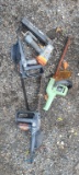 Electric chainsaws (3) pneumatic staple gun