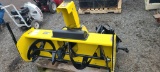 New John deere snow blower attachment