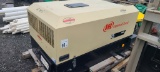 Ingersoll rand p90 air compressor,  meter reads