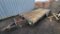 Tandem axle landscape trailer