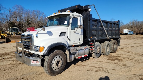 2007 Mack Cv713 Granite Triaxle Dump Truck