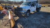 2002 Ford F450 Dump With Plow