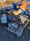 Pallet lot of generator heater boat anchors