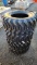 4 new 12 - 16.5 skidsteer tires