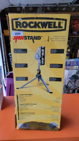 Rockwell jaw stand