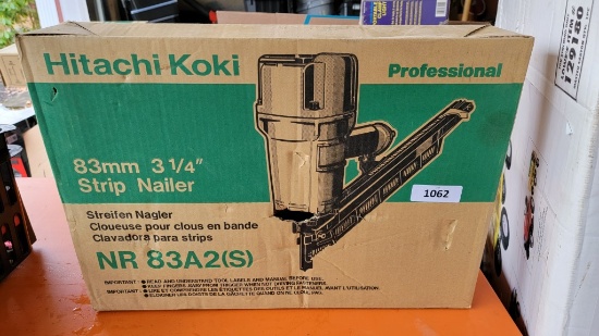 Hitachi 83mm strip nailer