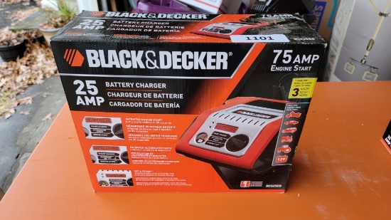 Black and decker 25 amp battery charger