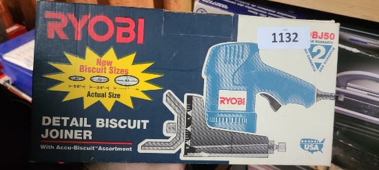 Ryobi detail biscuit jointer