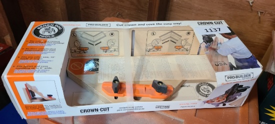 Crown cut cutting jig