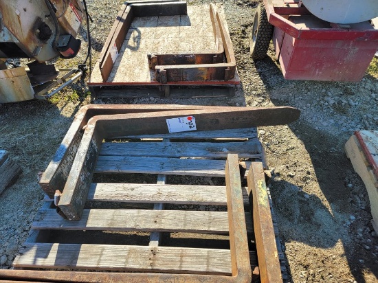 Skid steer forks