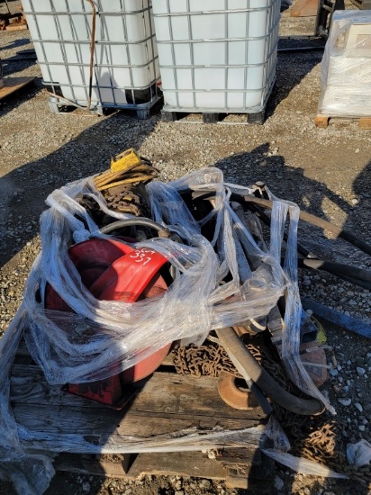 Pallet Lot - Electric Chain Hoist, Hose Reel