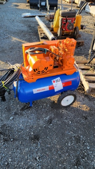 Felling air compressor