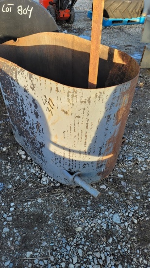 Metal bin