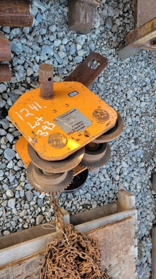 Chain trolley