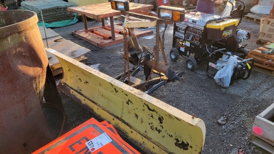 Plow with headgear
