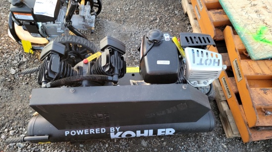 New Kohler powered 2 stage compressor