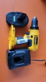 Dewalt drill with battery and charger